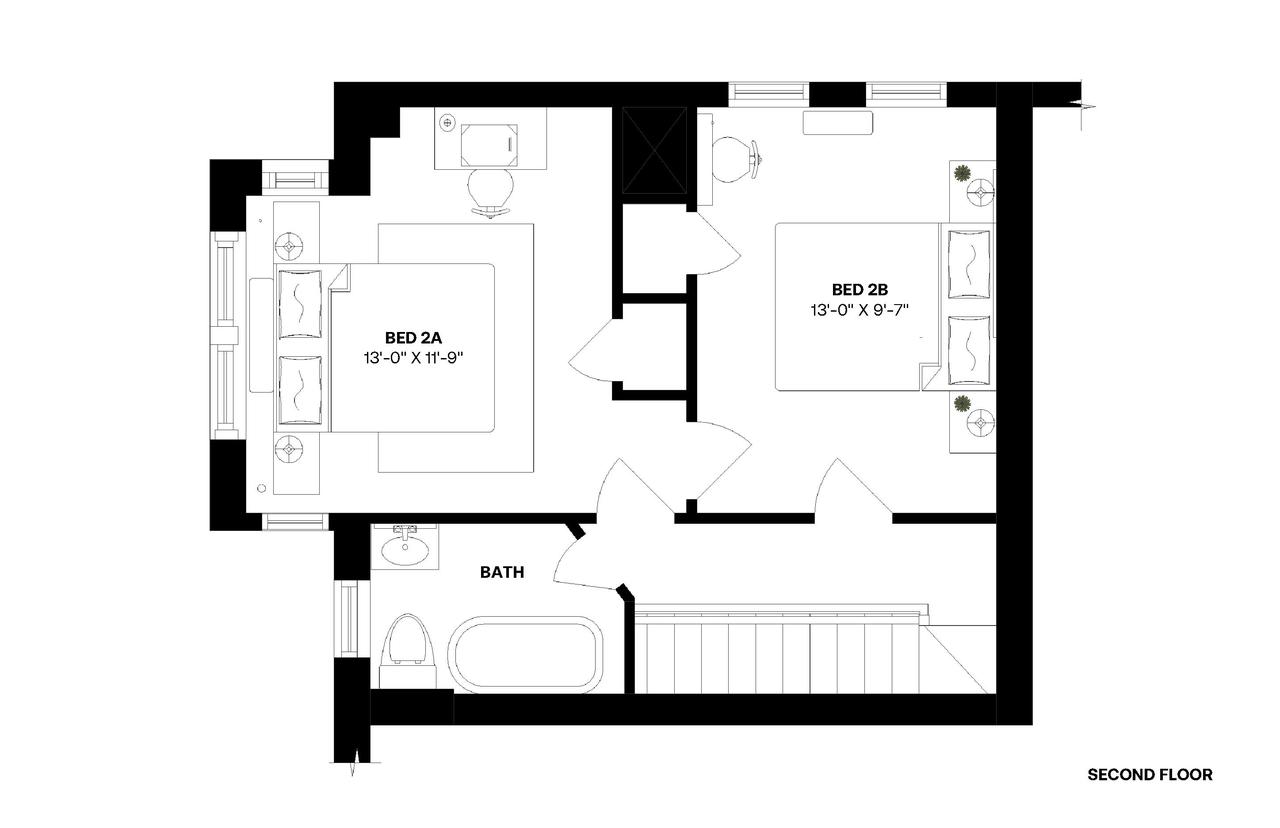 #179: Capitol Hill - Queen Bedroom 2B  -  #179: Capitol Hill  - Gallery -  11