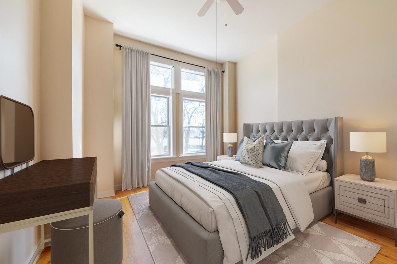 #1587: Near West Side - Full Bedroom C - #1587: Near West Side - Gallery - 12