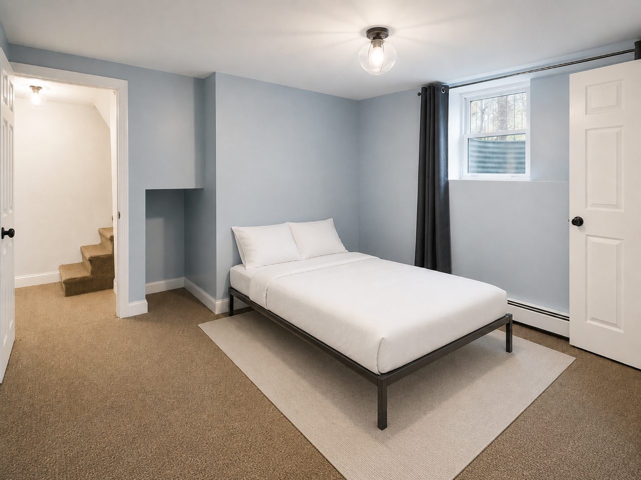 #534: Allston - Queen Bedroom D - 1