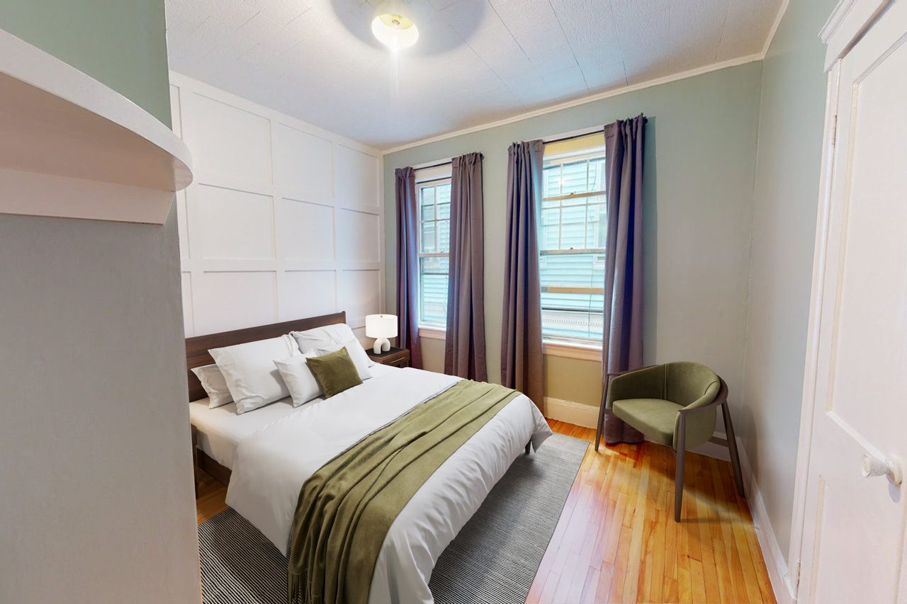 #568: Dorchester Center - Queen Bedroom C - 4