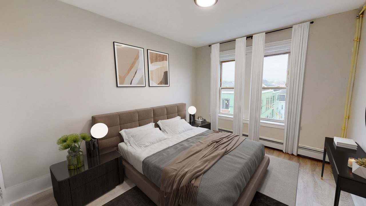  #1421: Allston - Full Bedroom D  -  #1421: Allston  - Gallery -  2