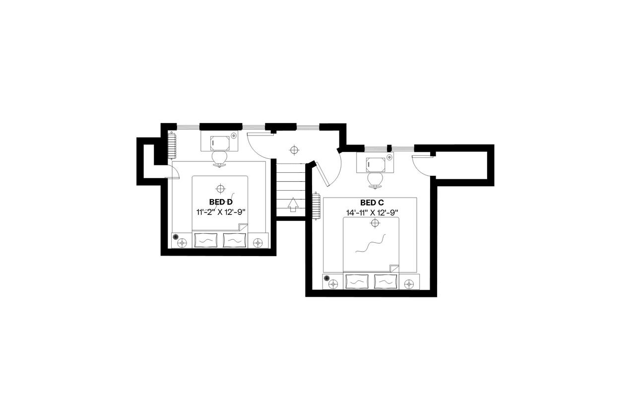 #444: Allston - Queen Bedroom C - 3
