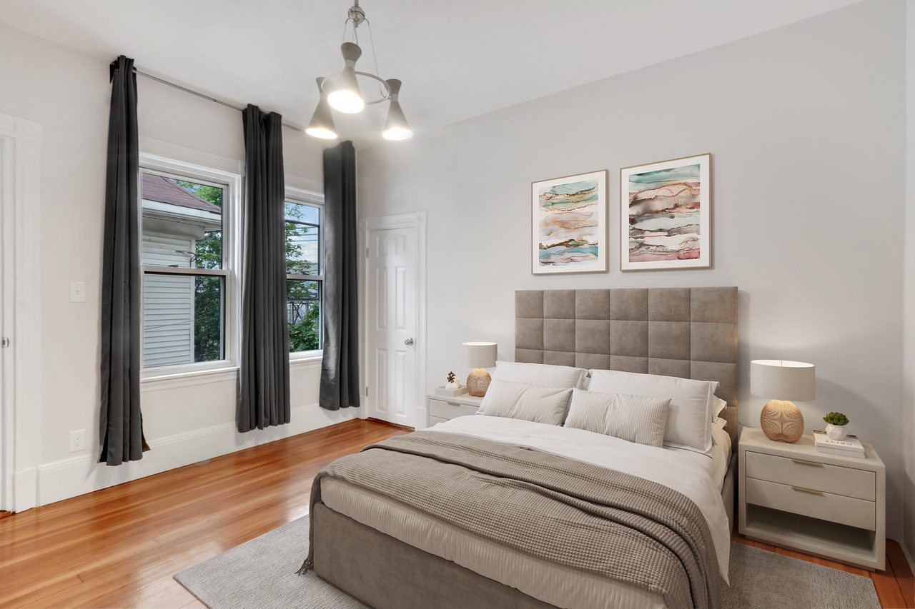 #444: Allston - Queen Bedroom C - 17