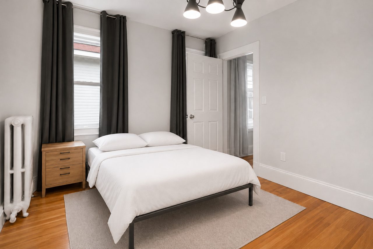 #444: Allston - Queen Bedroom D - 9