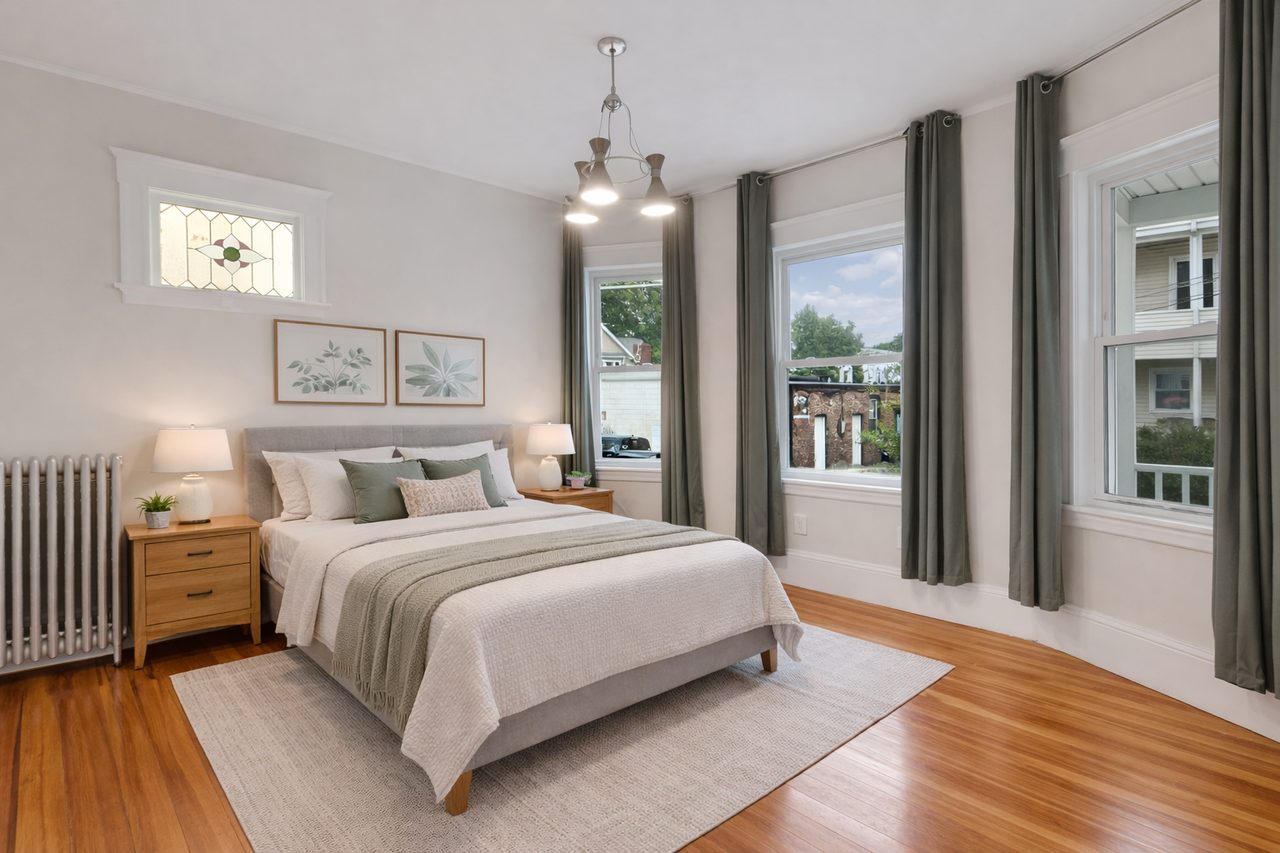 #444: Allston - Queen Bedroom A - 2
