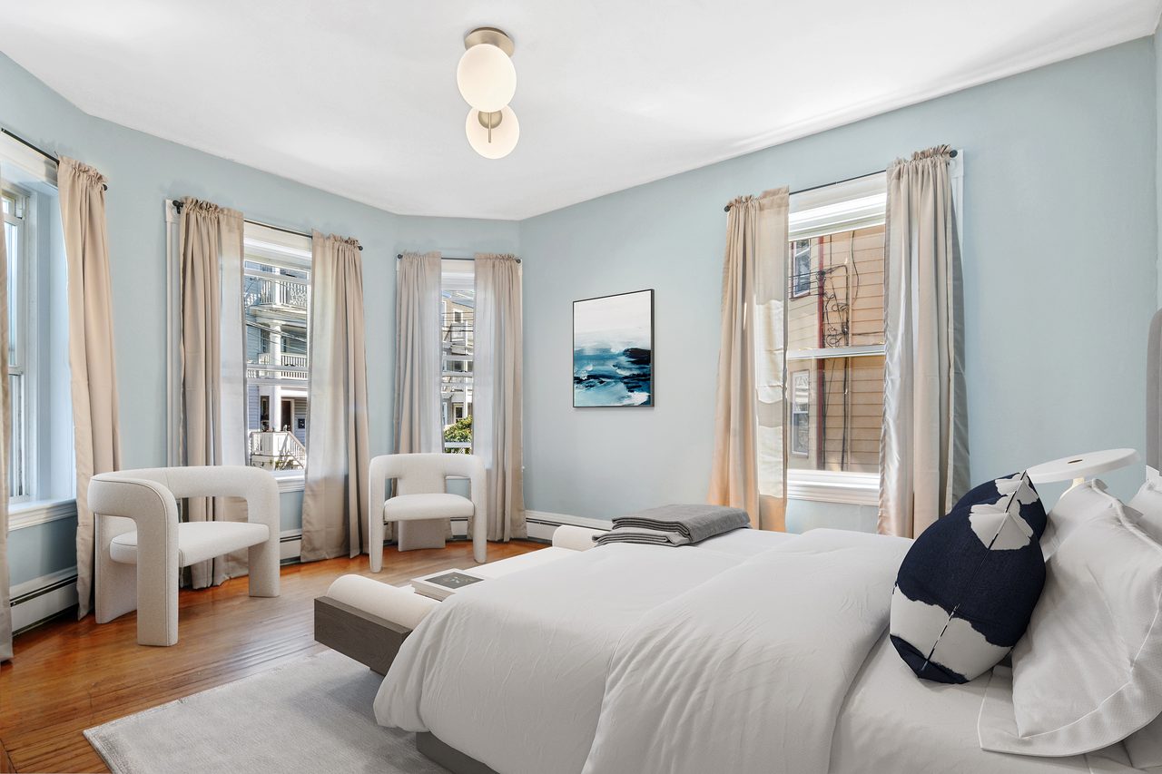 #421: Allston - Queen Bedroom A - 2