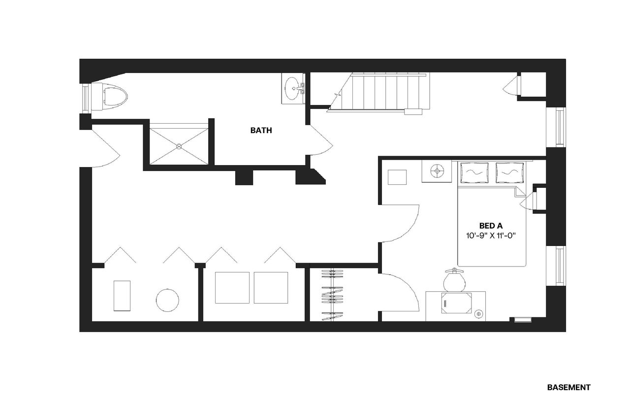  #105: Capitol Hill - Queen Bedroom 1B  -  #105: Capitol Hill  - Gallery -  5