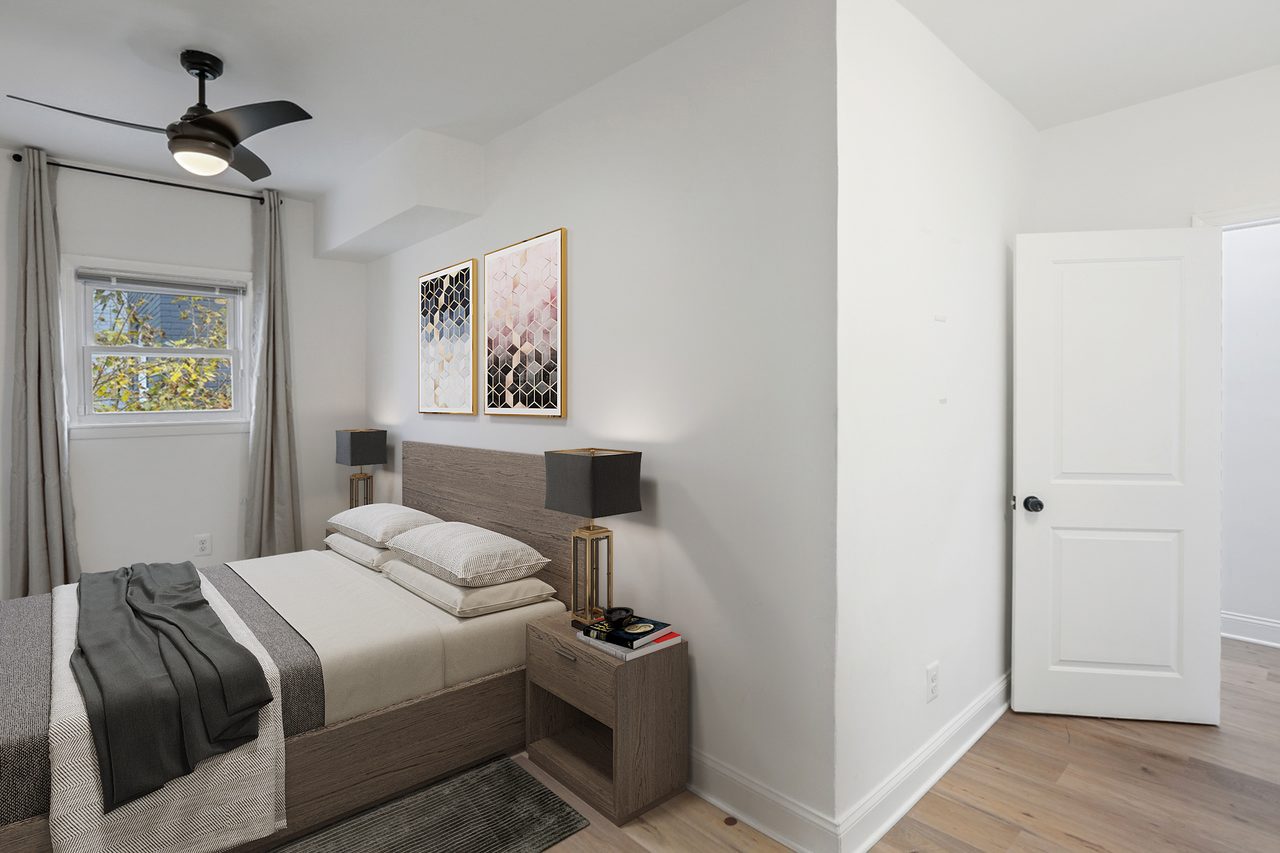  #810: Upper Central NE - Full Bedroom B  -  #810: Upper Central NE  - Gallery -  1