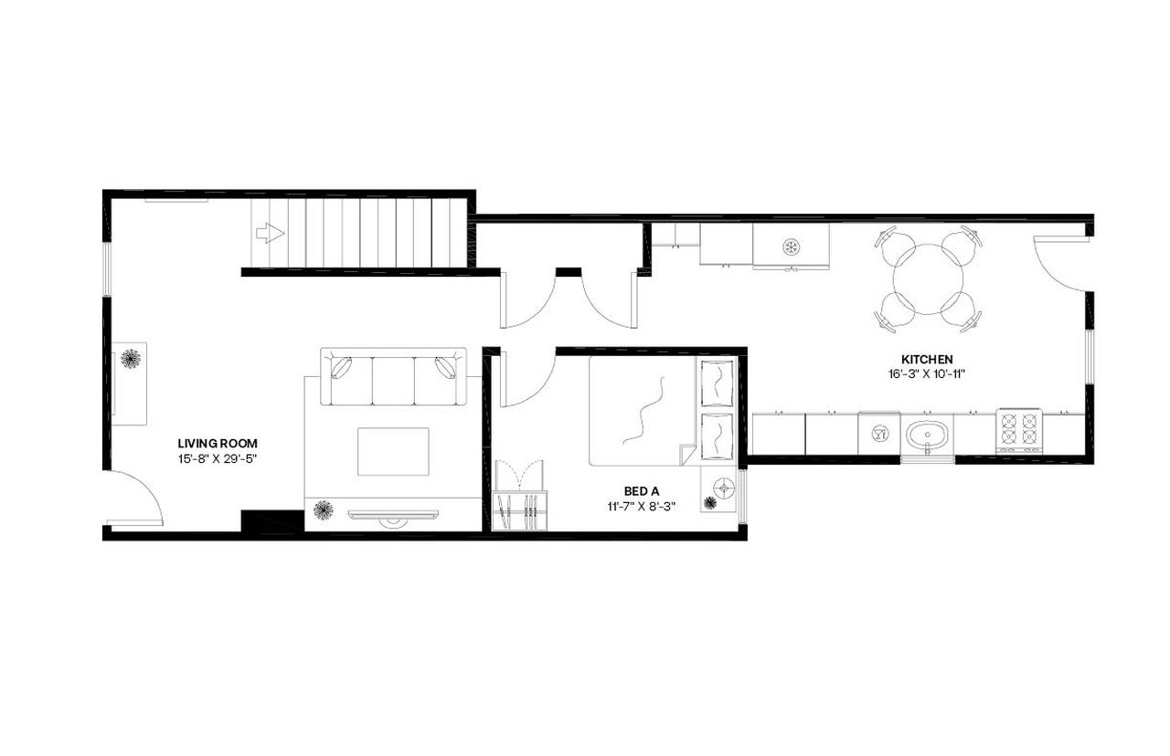  #878: Columbia Heights - Queen Bedroom C W/Private Bathroom  -  #878: Columbia Heights  - Gallery -  17