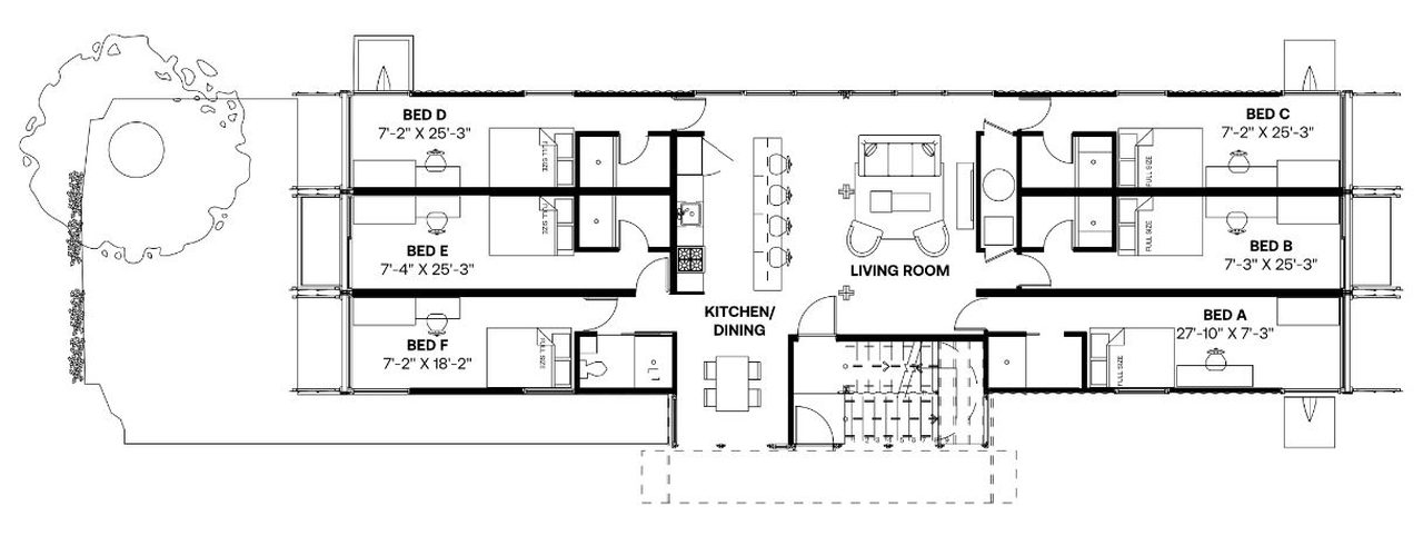  #414: Brookland - Full Bedroom 4E W/Private Bathroom  -  #414: Brookland  - Gallery -  20