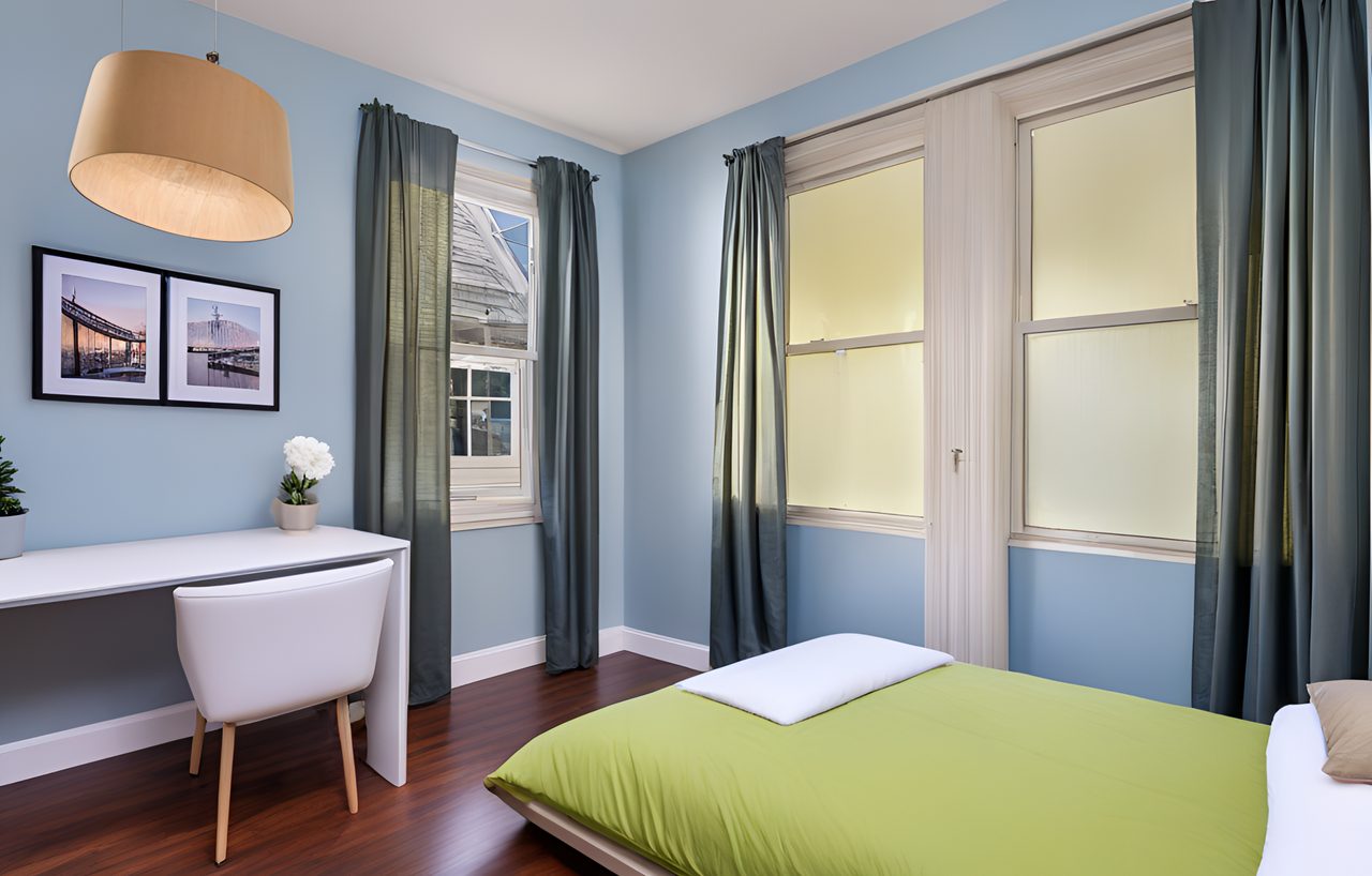 #726: Allston - Queen Bedroom A - 15