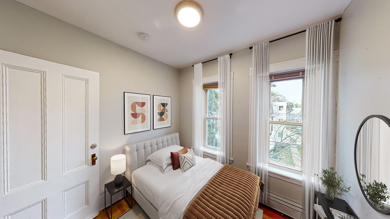 #1390: Allston - Full Bedroom A - 1
