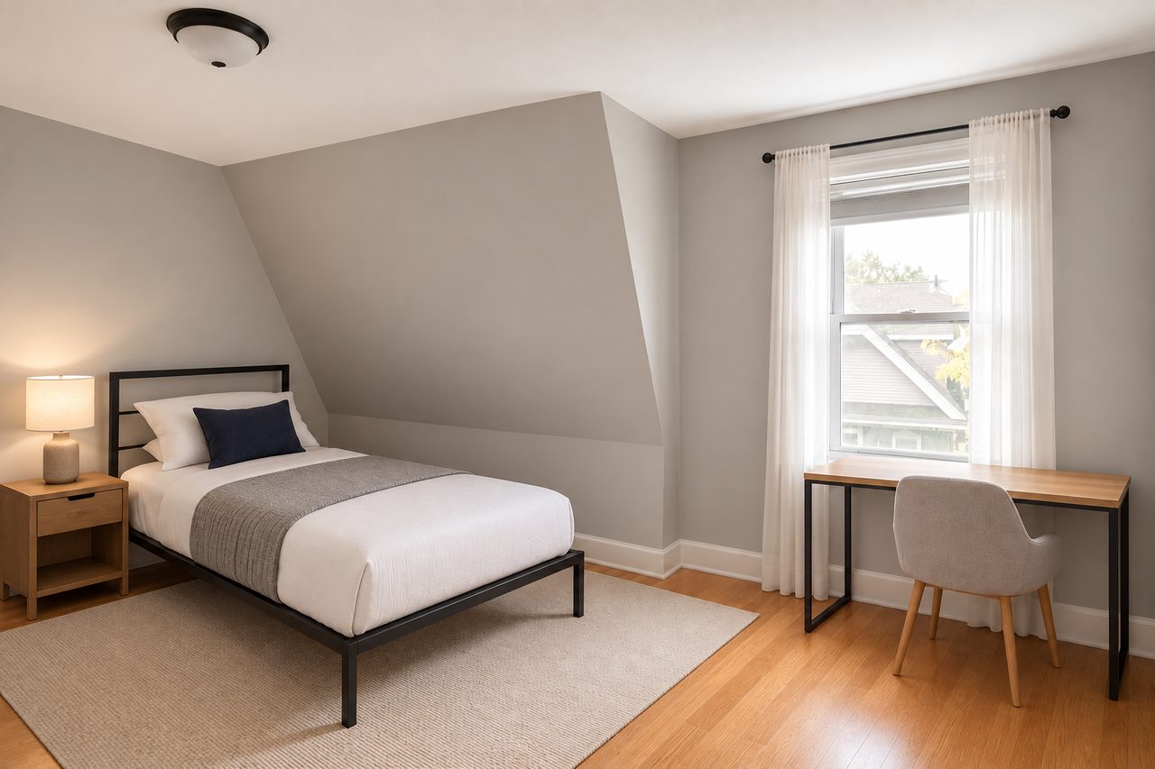 #1578: Somerville - Queen Bedroom D - 29