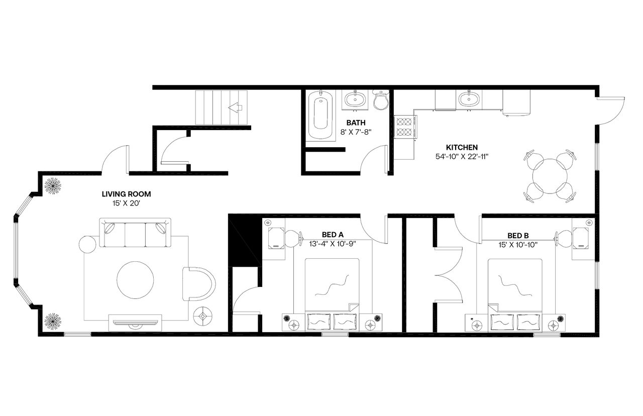  #829: Roxbury - Full Bedroom D  -  #829: Roxbury  - Gallery -  11