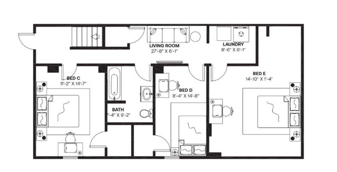 #829: Roxbury - Full Bedroom D - #829: Roxbury - Gallery - 10