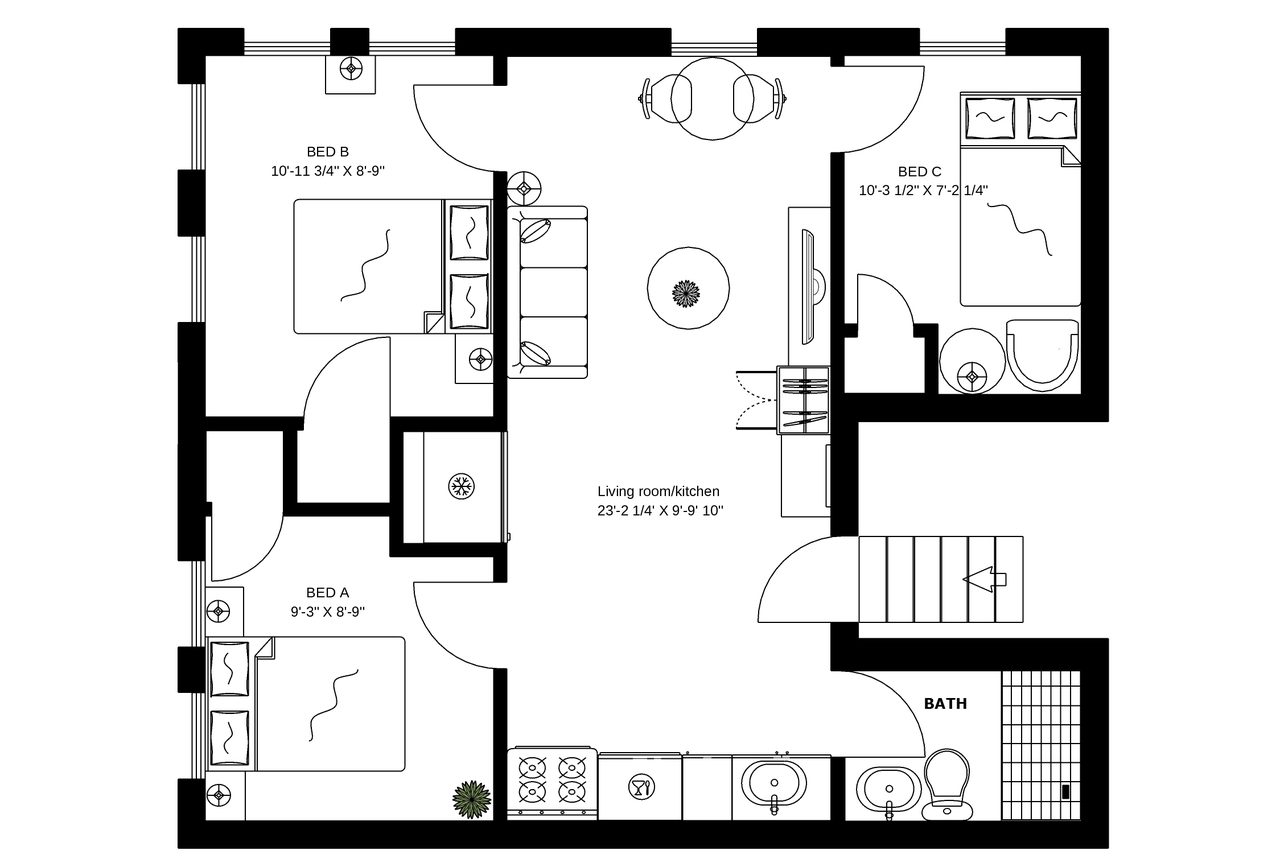  #276: North End - Twin Bedroom C  -  #276: North End  - Gallery -  11