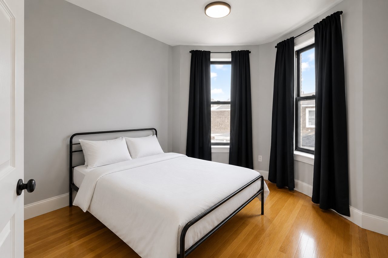 #535: Allston - Queen Bedroom A - 14