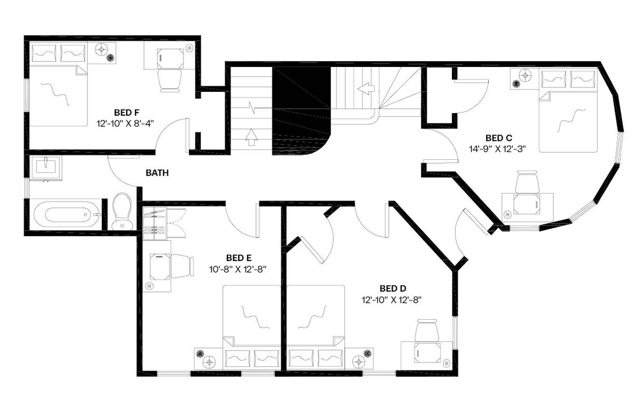 #1301: Brighton - Full Bedroom C - 18