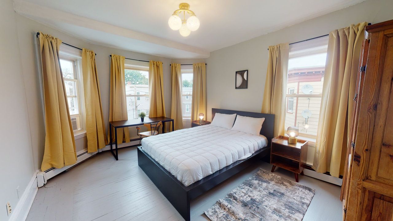 #502: Allston - Queen Bedroom A - 2