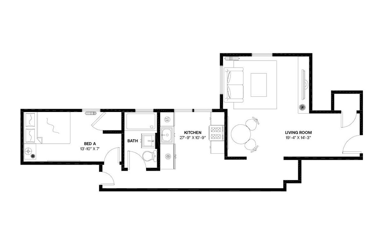 #917: Brighton - 1 Bedroom (Full) - #917: Brighton - Gallery - 9