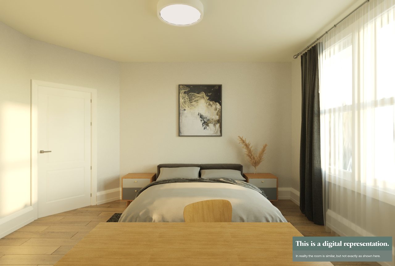 #1403: Brighton - Queen Bedroom B - 2