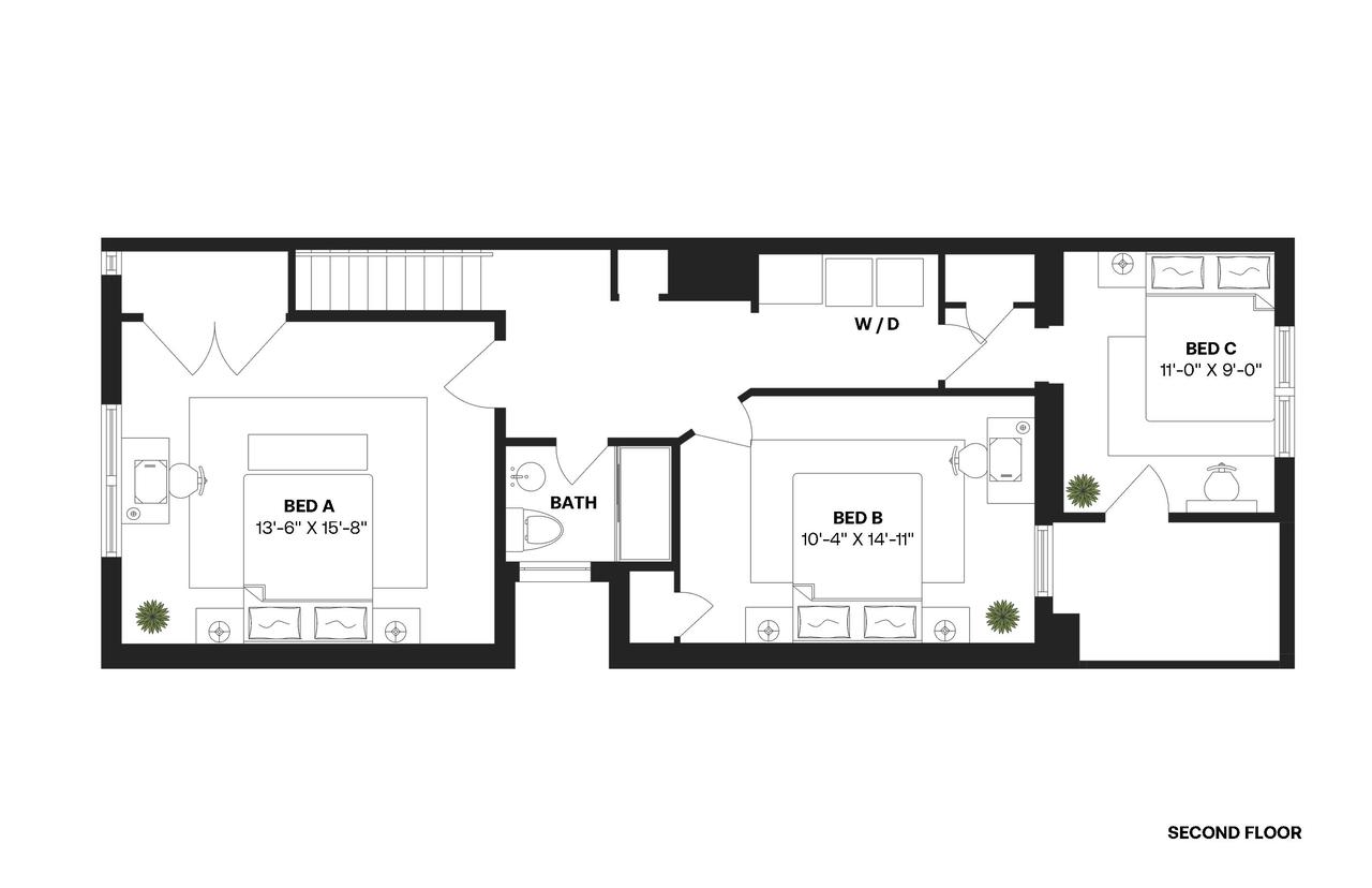  #271: Capitol Hill - Full Bedroom C  -  #271: Capitol Hill  - Gallery -  12