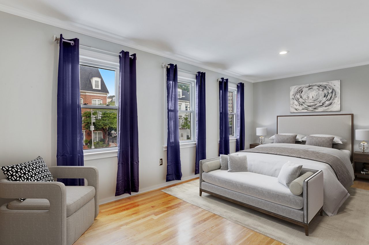  #526: Southwest Waterfront - Queen Bedroom 2D  -  #526: Southwest Waterfront  - Gallery -  1