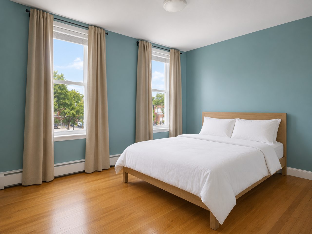 #1322: Central Square (Cambridge) - Queen Bedroom B - 1