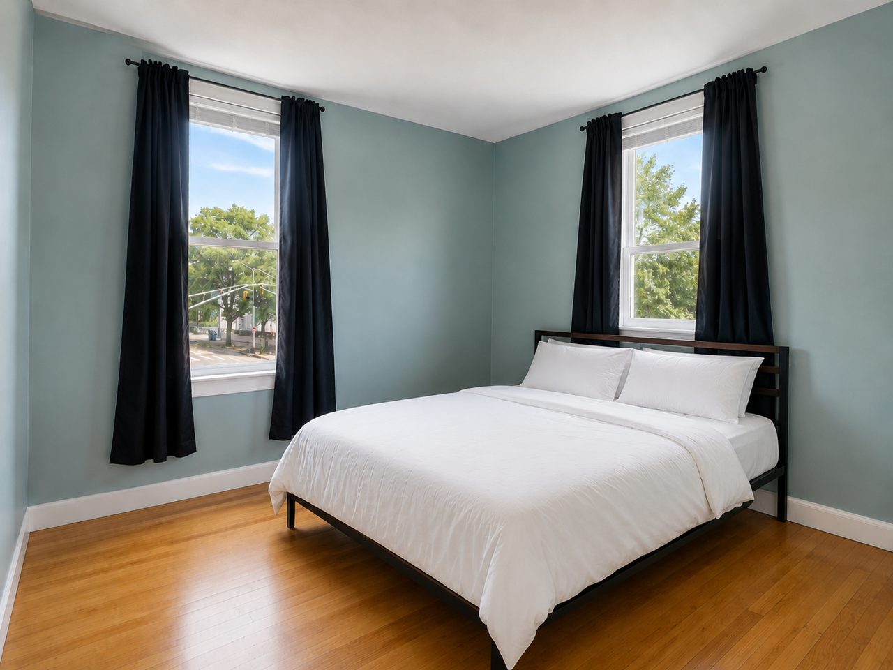 #1322: Central Square (Cambridge) - Queen Bedroom A - 1