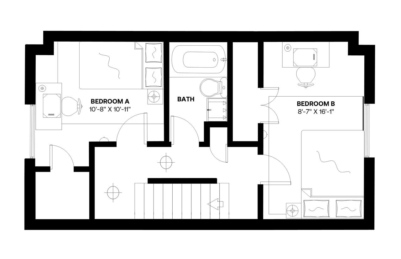  #417: Logan Circle - Queen Bedroom BE  -  #417: Logan Circle  - Gallery -  19