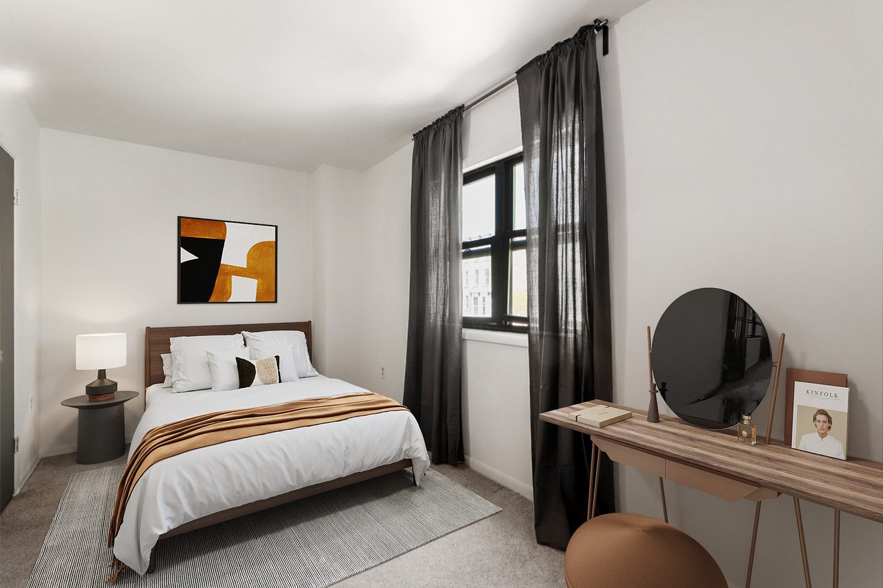  #417: Logan Circle - Full Bedroom 2B  -  #417: Logan Circle  - Gallery -  1