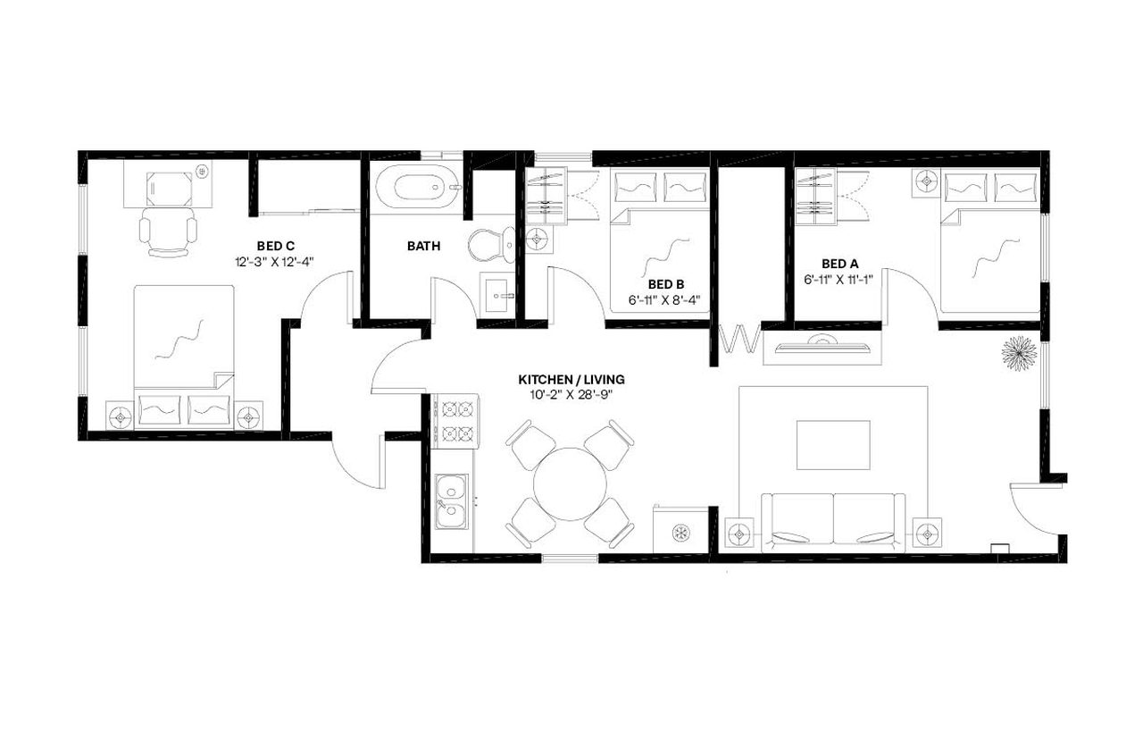 #1468: West Town - Full Bedroom B - #1468: West Town - Gallery - 15