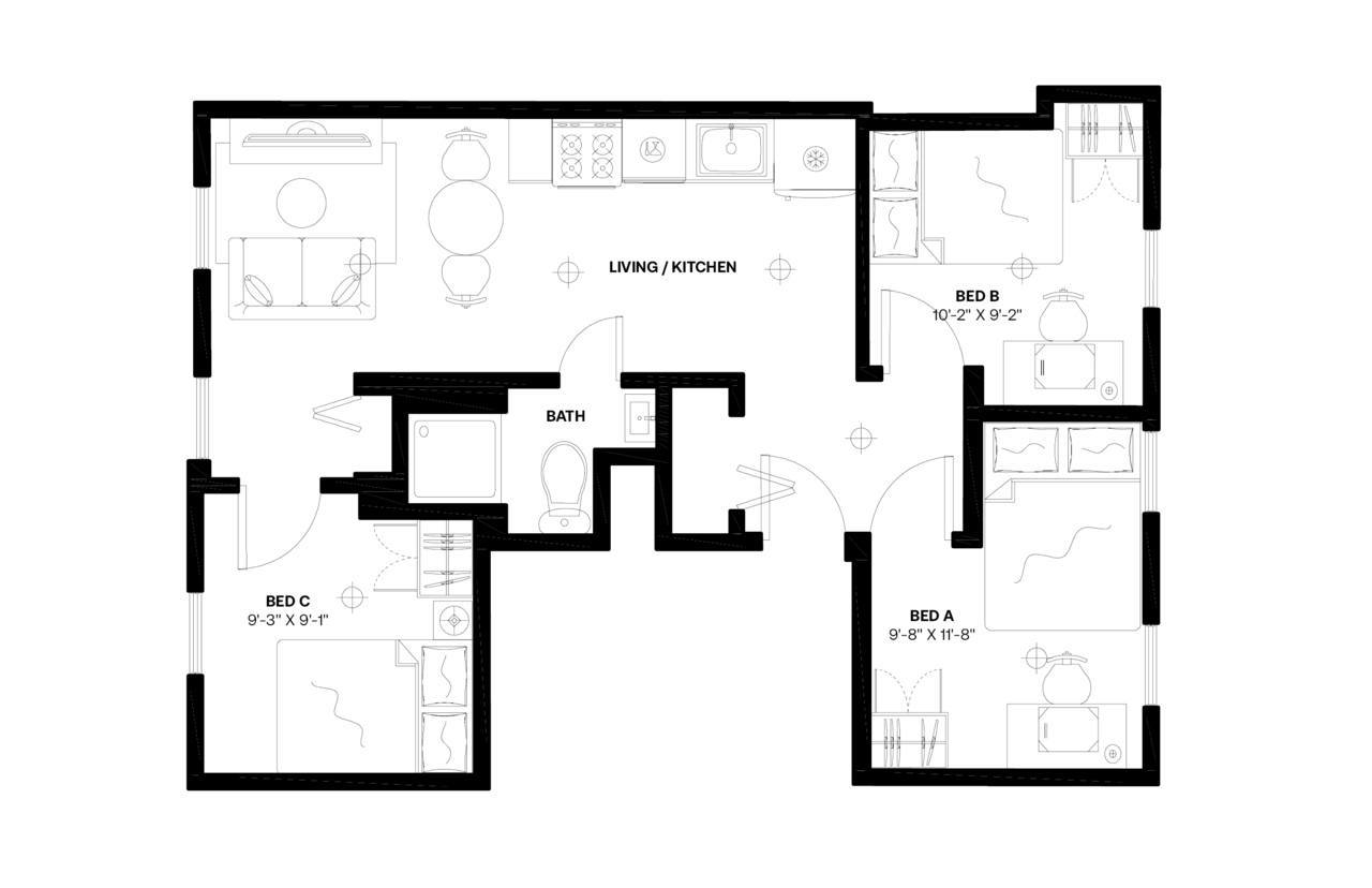 #471: North End - Queen Bedroom C - #471: North End - Gallery - 15