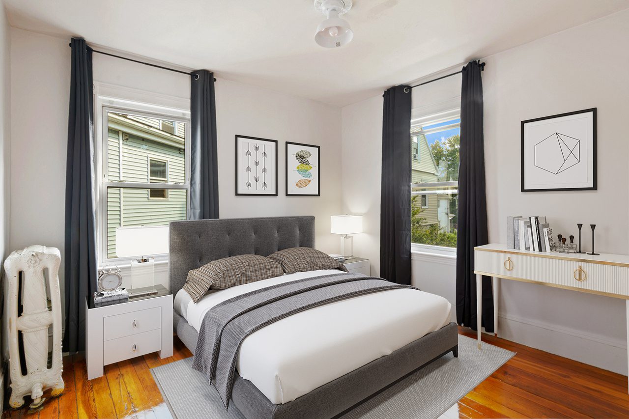 #539: Allston - Queen Bedroom A - 1