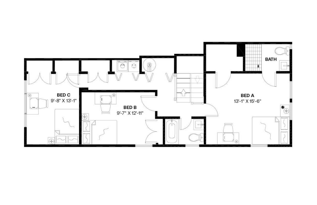  #1456: Capitol Hill - Full Bedroom C  -  #1456: Capitol Hill  - Gallery -  19