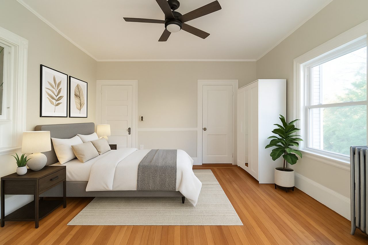 #1801: Brookline - Queen Bedroom E - 2