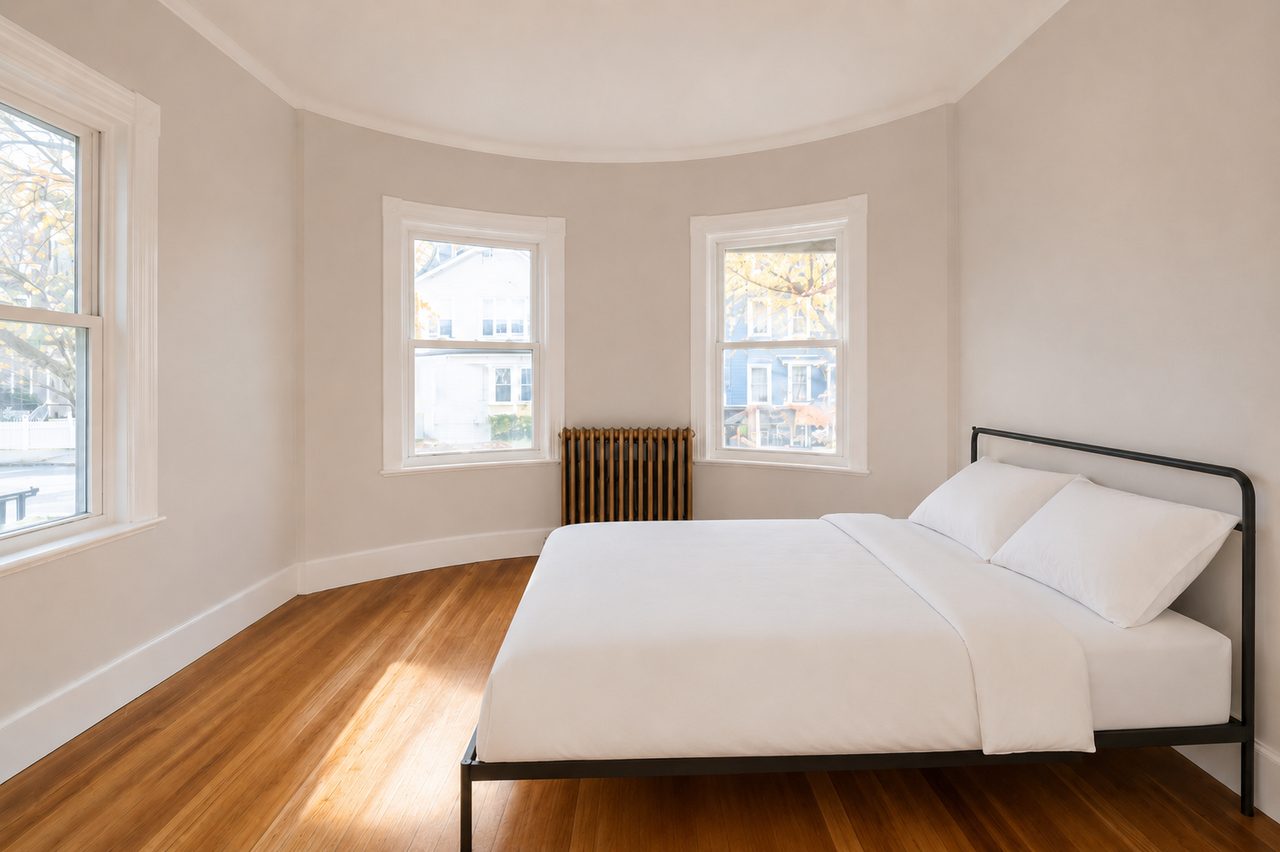 #1799: Brookline - Queen Bedroom A - 6