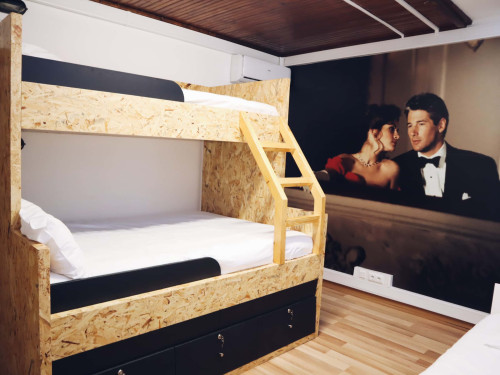 Bedroom with 4 beds in Lagos