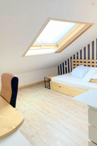 Homely room in a 9-bedroom apartment (private bathroom)