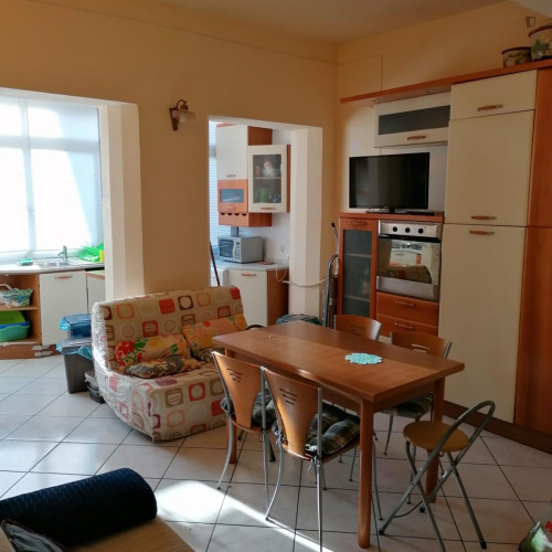 Single Bed In Shared Double Room In Pisa Near Centro Universitario Sportivo Pisa