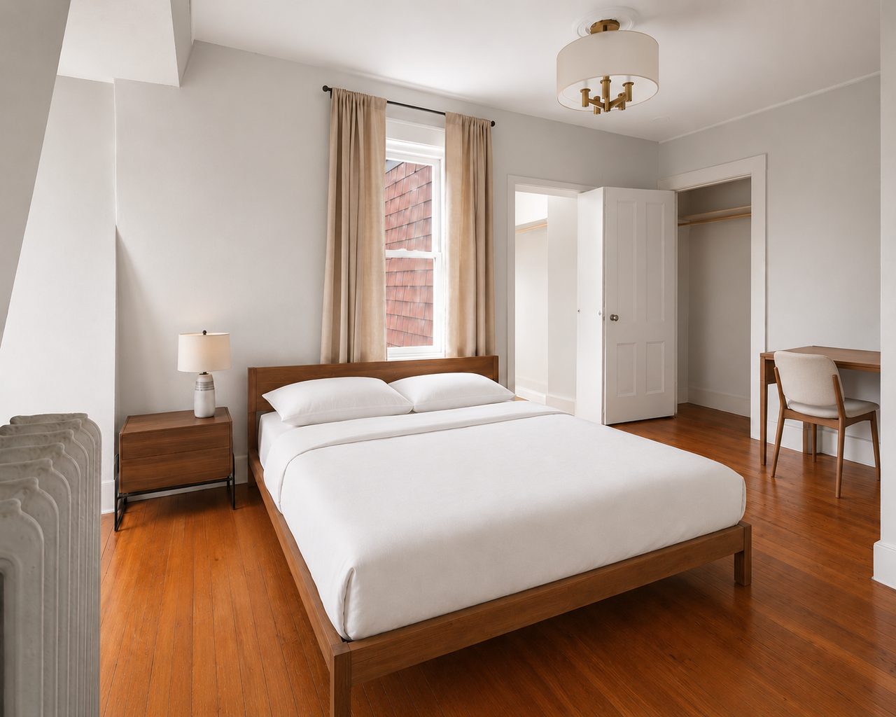 #585: Allston - Queen Bedroom B - 16