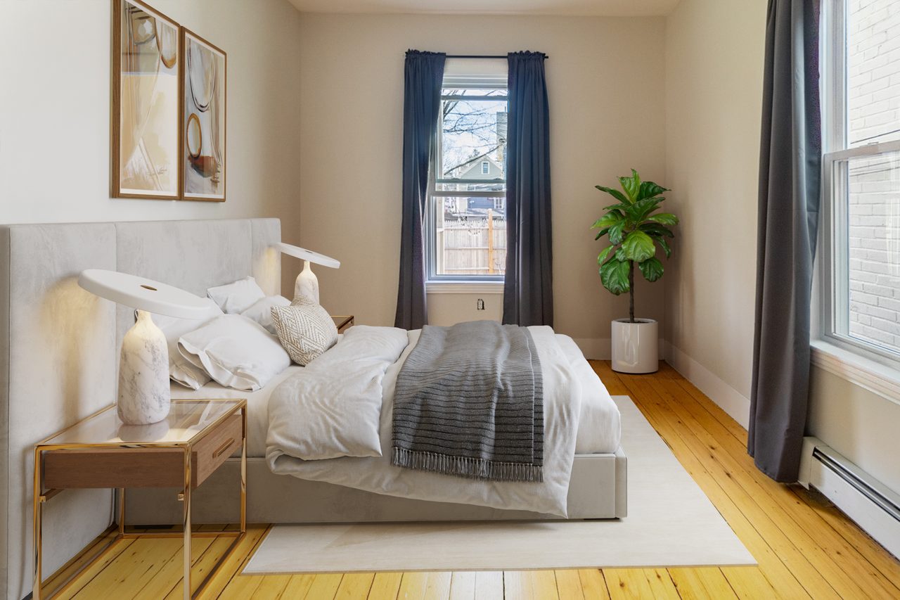 #951: Central Square (Cambridge) - Queen Bedroom A - #951: Central Square (Cambridge) - Gallery - 3