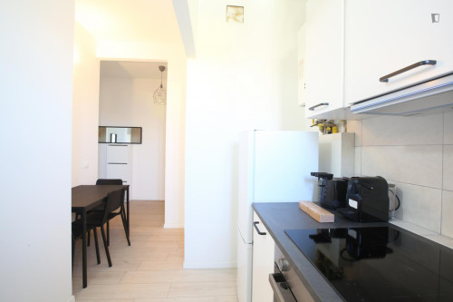 Neat double bedroom in Crocetta