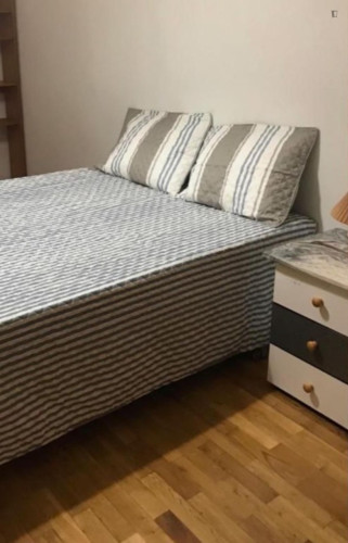 Comfy double bedroom in a 3-bedroom apartment near Instituto Superior de Engenharia de Coimbra