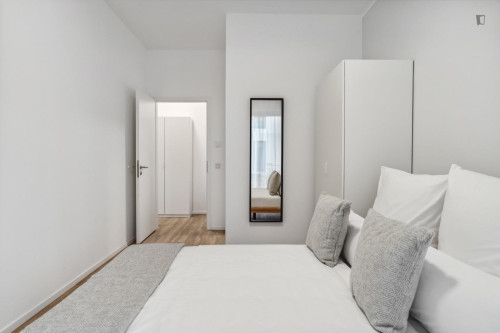 Charming double bedroom near Leipzig's main train station