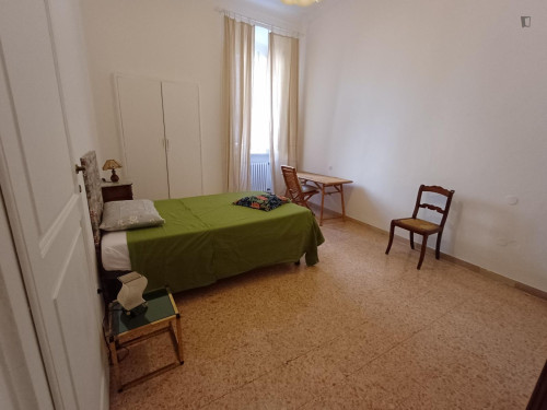 Large room with french bed