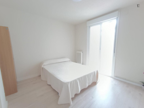 Homely double bedroom in Ermitagaña-Mendebaldea