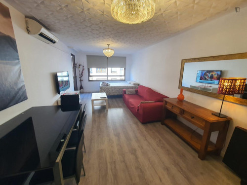 Large double bedroom in the Pere Garau neighbourhood