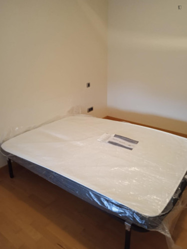 Very comfy double bedroom in Parque de Las Gaunas
