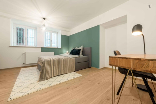 Cosy double bedroom in Frankfurt